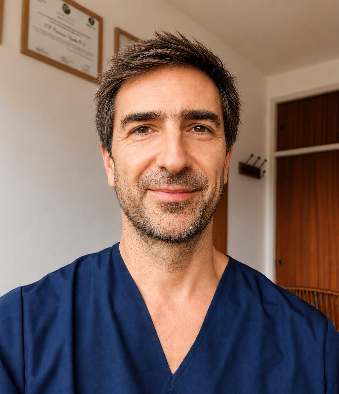 Agustín Courtaux, osteópata en San Isidro